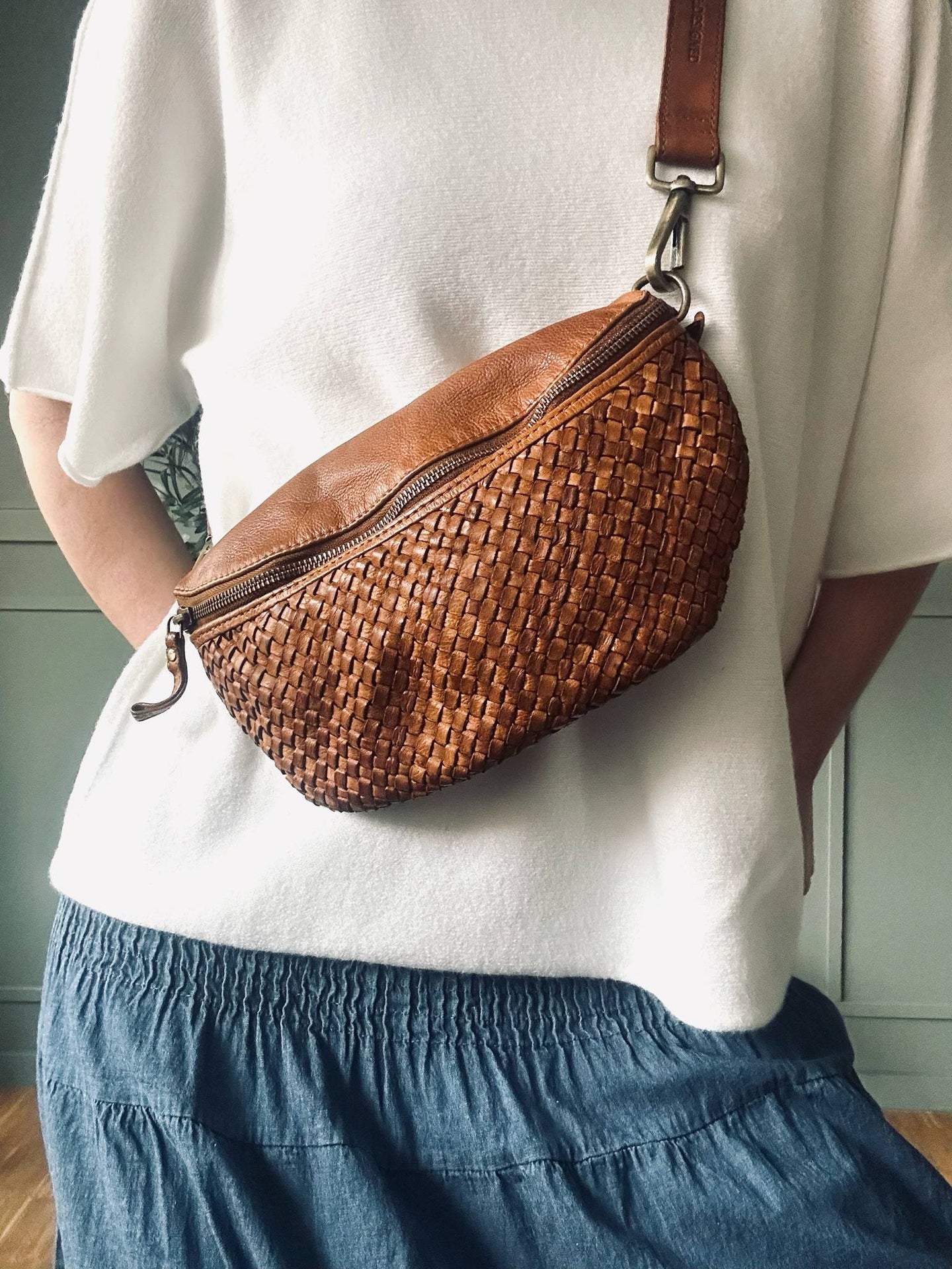 Gürteltasche Miriam Cognac
