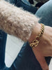 Chunky Armband  // Vergoldet