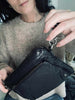 Clutch ALLIE - in gewaschener Lederqualität