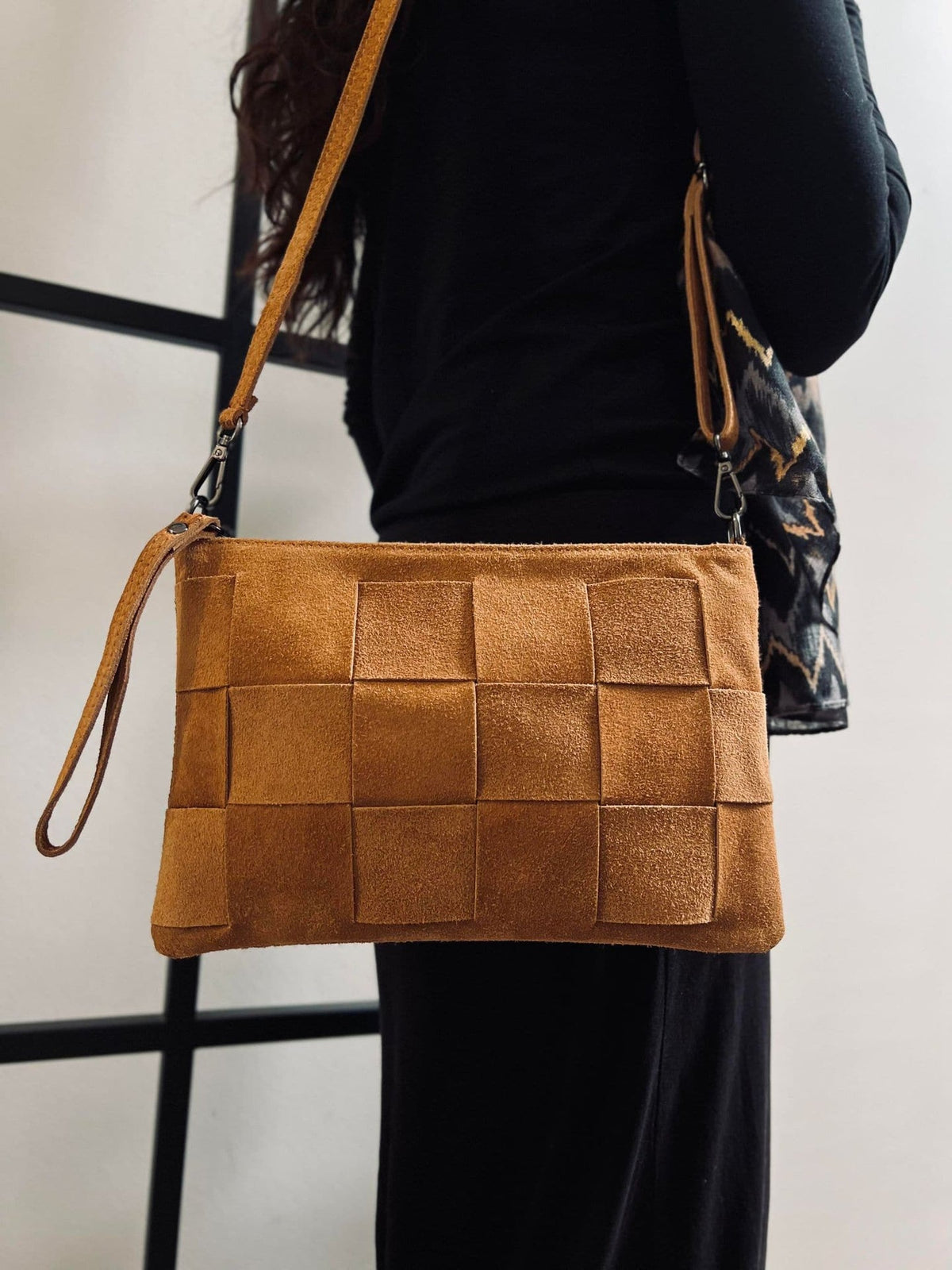 Clutch - Cognac Ruskind - VIAMAJA.DK