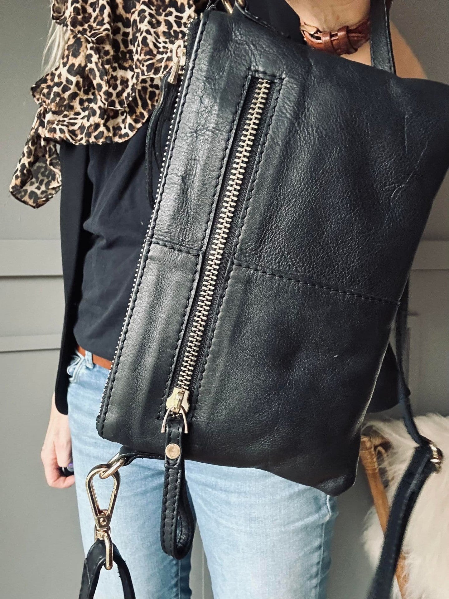Clutch Hallie - Black - VIAMAJA.DK