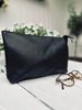Clutch VIAMAJA – Schwarzes Leder