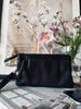 Clutch SALLY Black - Langer Taschenriemen inklusive