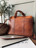 Computertasche SLIM Walnut