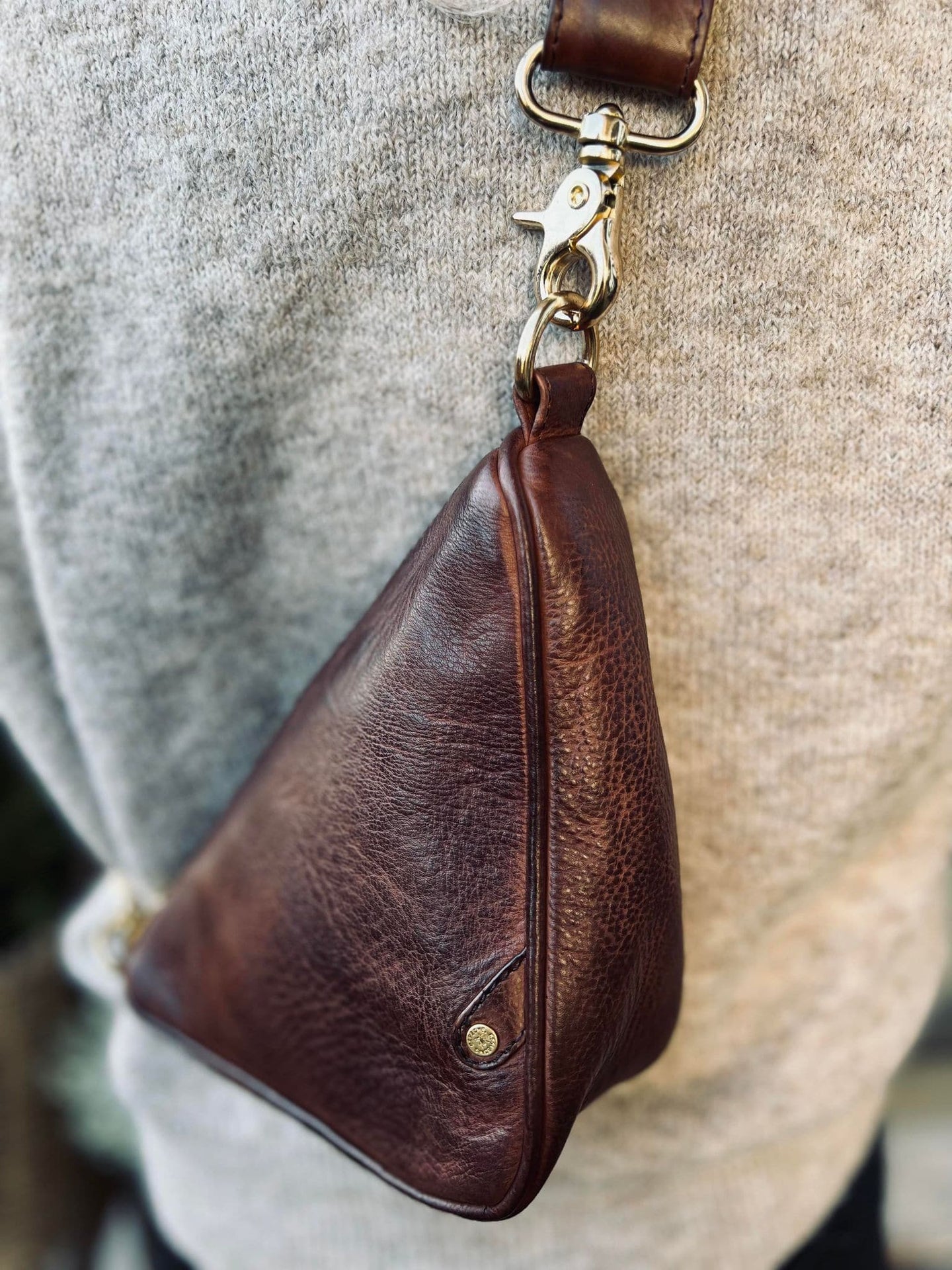 Cool Brandy HALLY trekantet crossbody / bumbag - VIAMAJA.DK