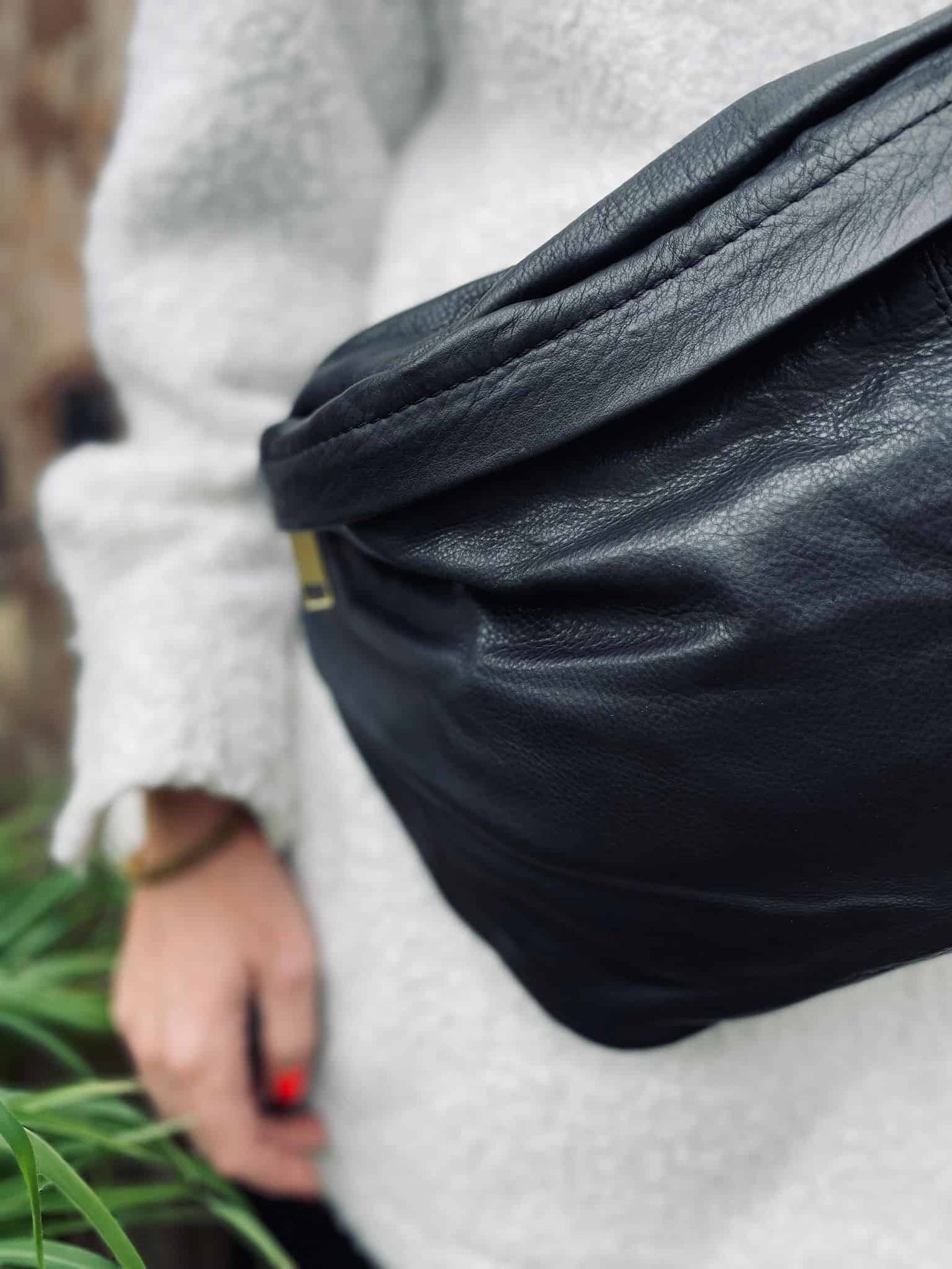 Cool Buffy XL Bumbag i smørblødt læder - VIAMAJA.DK