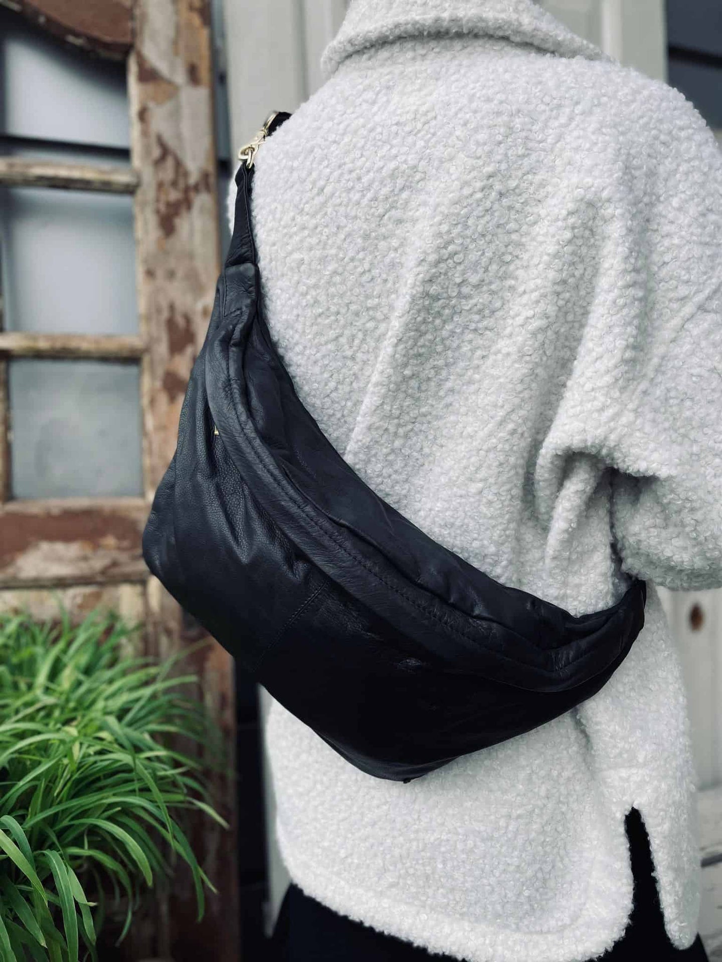 Cool Buffy XL Bumbag i smørblødt læder - VIAMAJA.DK