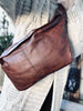 Cool Buffy XL Bumbag aus butterweichem Leder - Brandy
