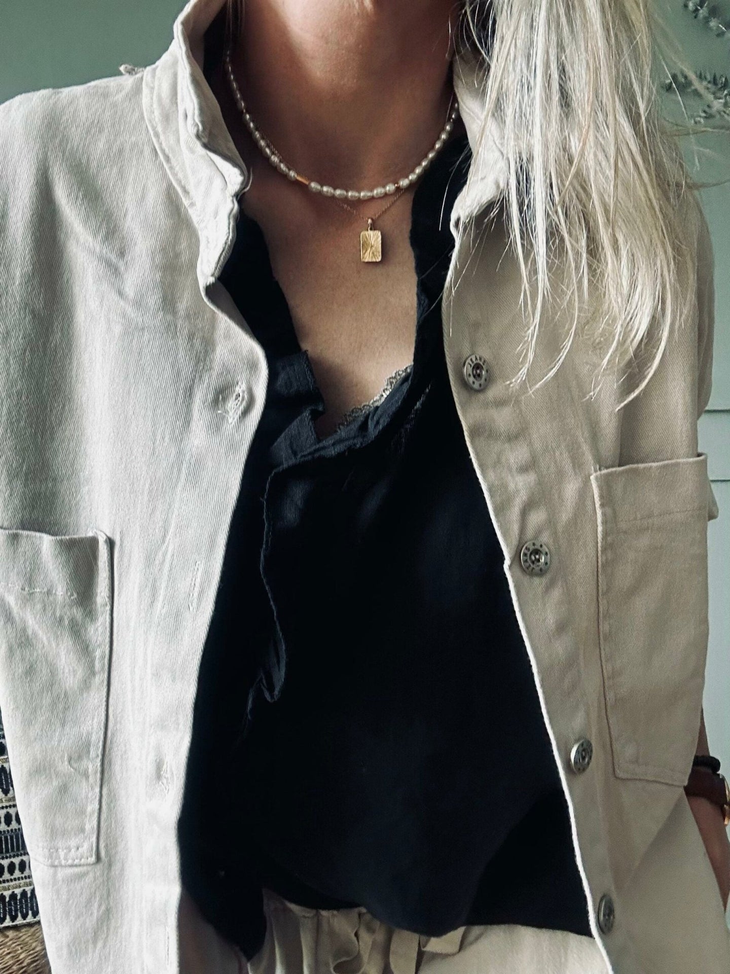 Cool denim jakke – Oversize - VIAMAJA.DK
