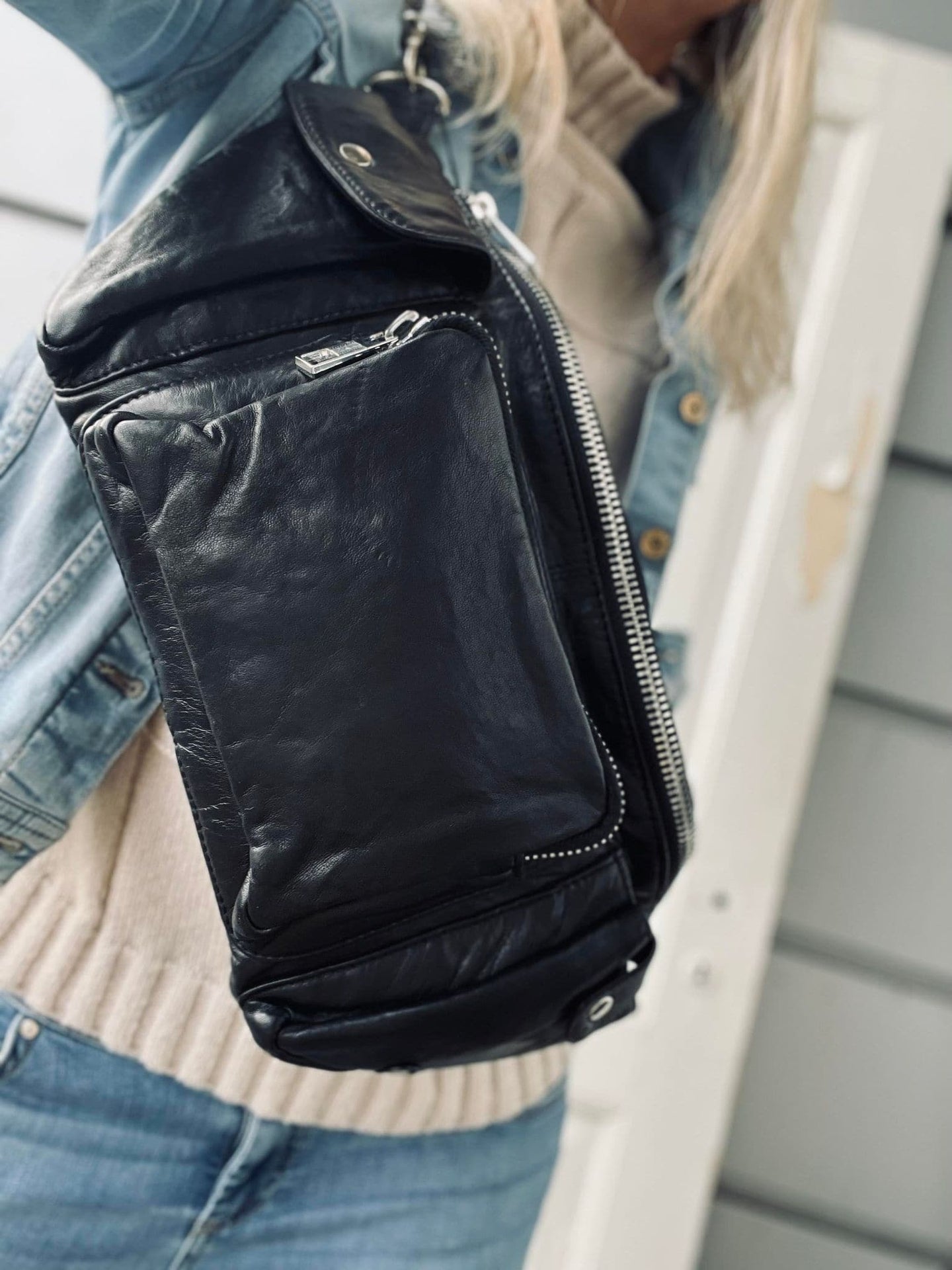 Cool XL bumbag - Black - VIAMAJA.DK