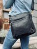 Cross over "small black lady" in weichem Leder