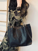 Crossbody BLACK mit 2 Taschenriemen