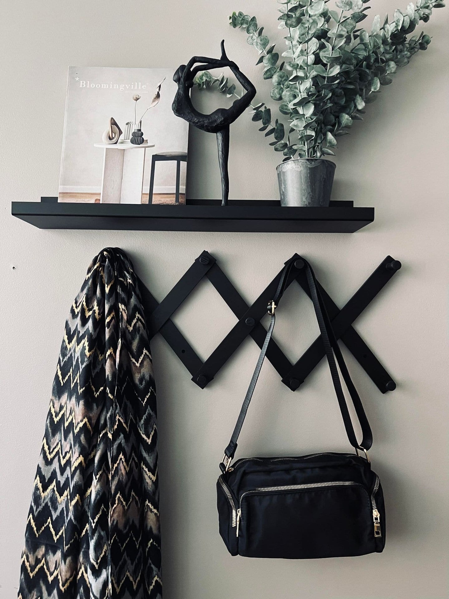 Crossbody - Black Nylon - VIAMAJA.DK