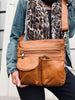 Crossbody COGNAC - Ultra weich