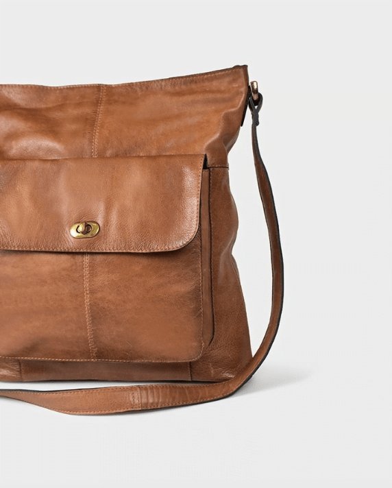Crossbody ELLA Walnut - VIAMAJA.DK