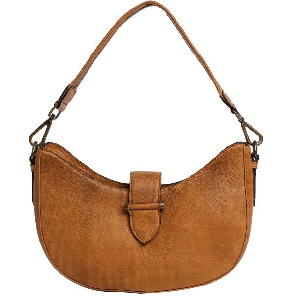 Crossbody GAJA cognac – Lang taskerem medfølger - VIAMAJA.DK