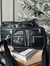 Crossbody Geneva – Schwarz / Silber