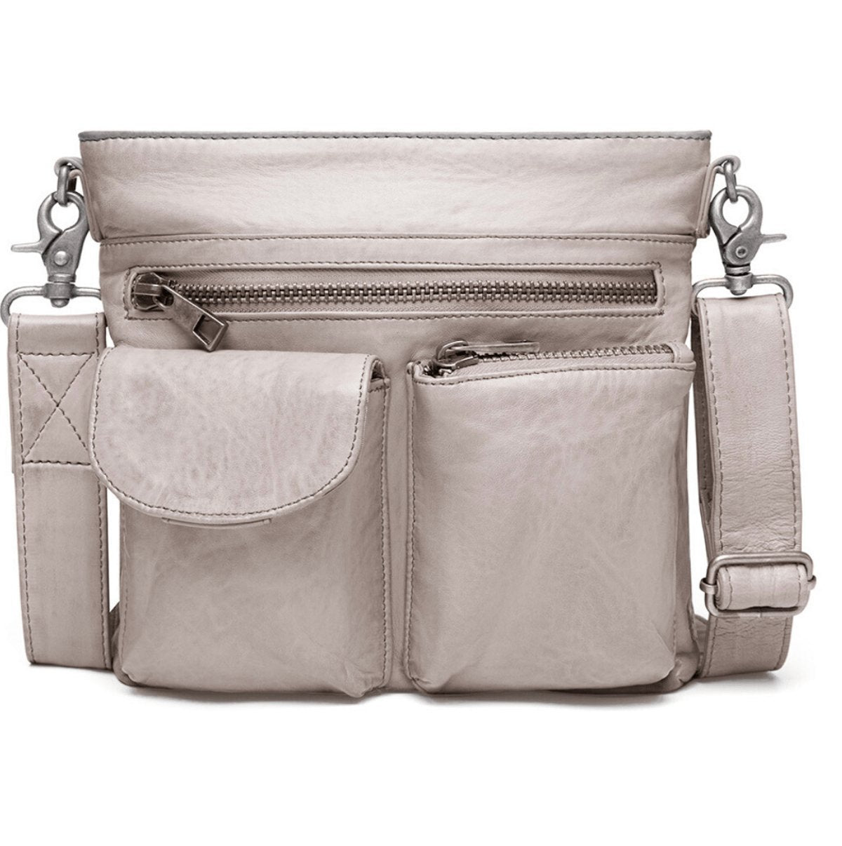 Crossbody Grey – Ultra blød - VIAMAJA.DK