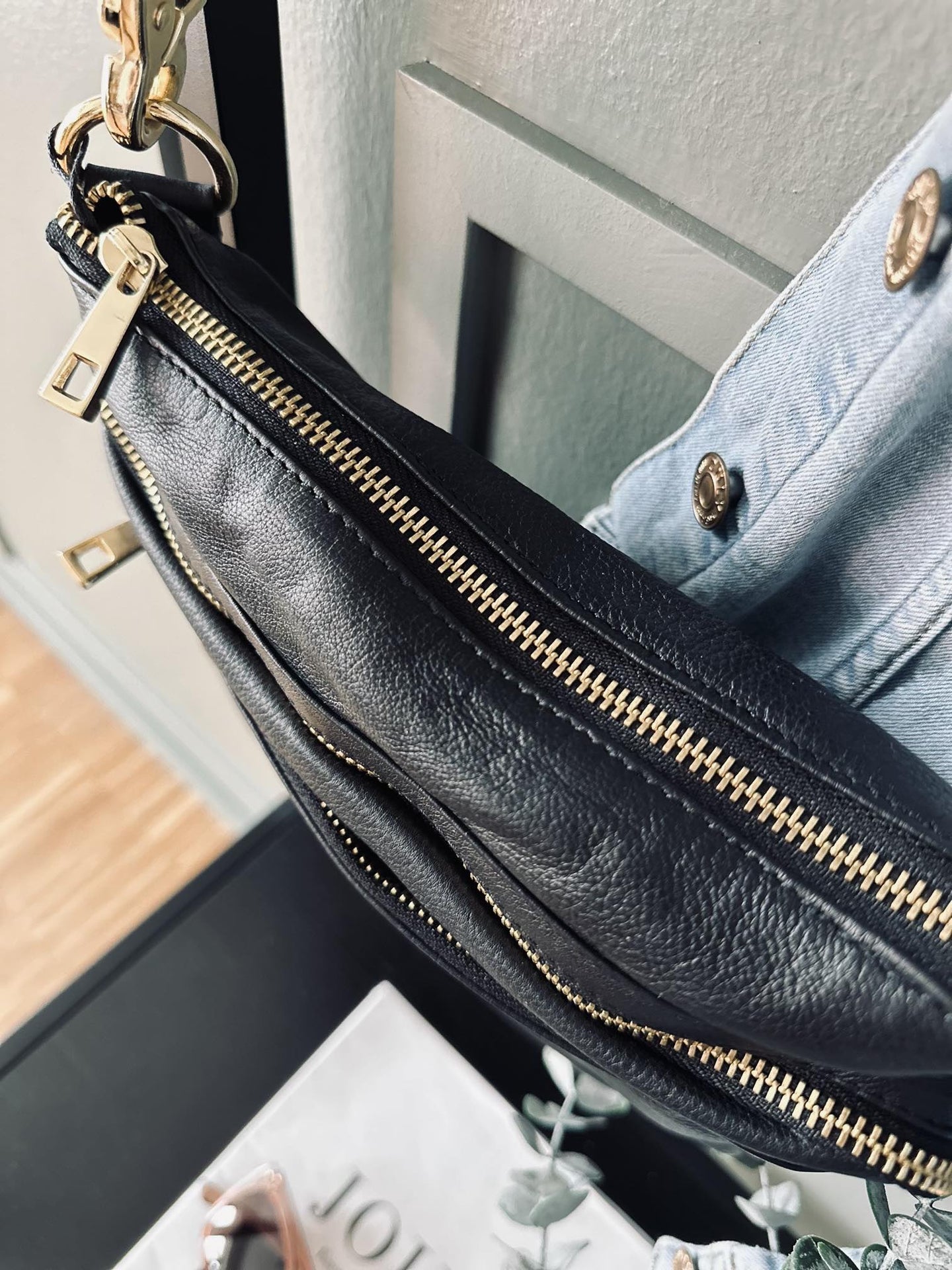 Crossbody Jenna Big – Black - VIAMAJA.DK