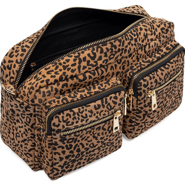 Crossbody - Leopard ruskind - VIAMAJA.DK