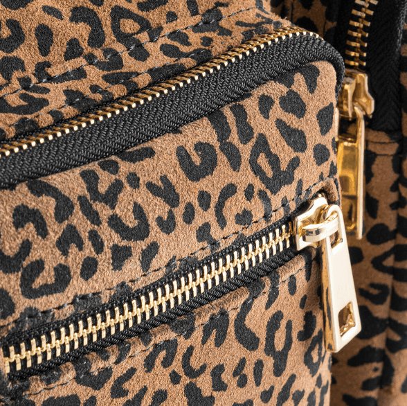 Crossbody - Leopard ruskind - VIAMAJA.DK