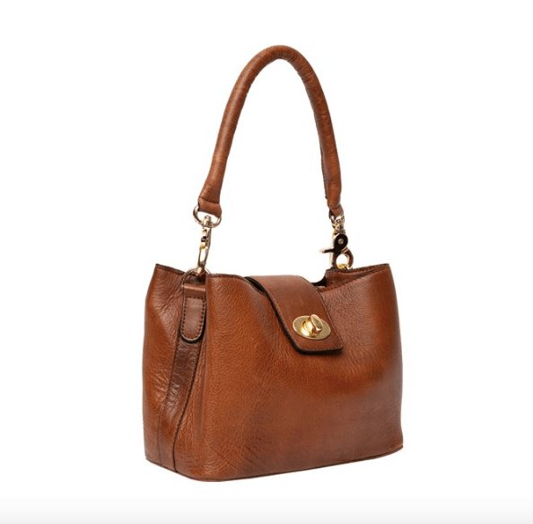 Crossbody Lux walnut Mini - VIAMAJA.DK