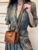 Crossbody Lux walnut Mini