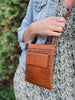 Crossbody / Handytasche - Nordic Cognac