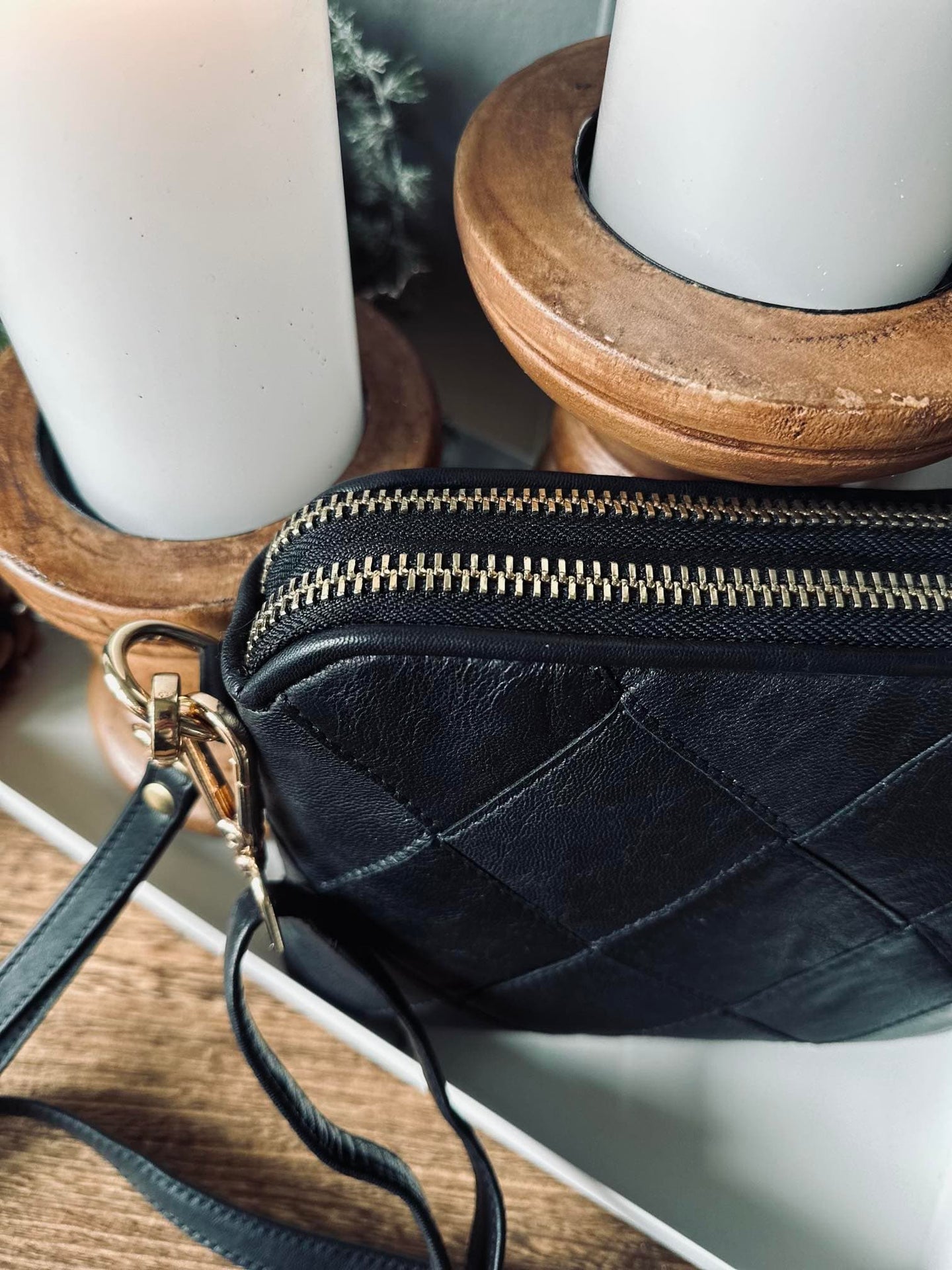 Crossbody Smilla Black Harlequin - VIAMAJA.DK