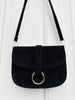 Crossover Elly Black - Wildleder