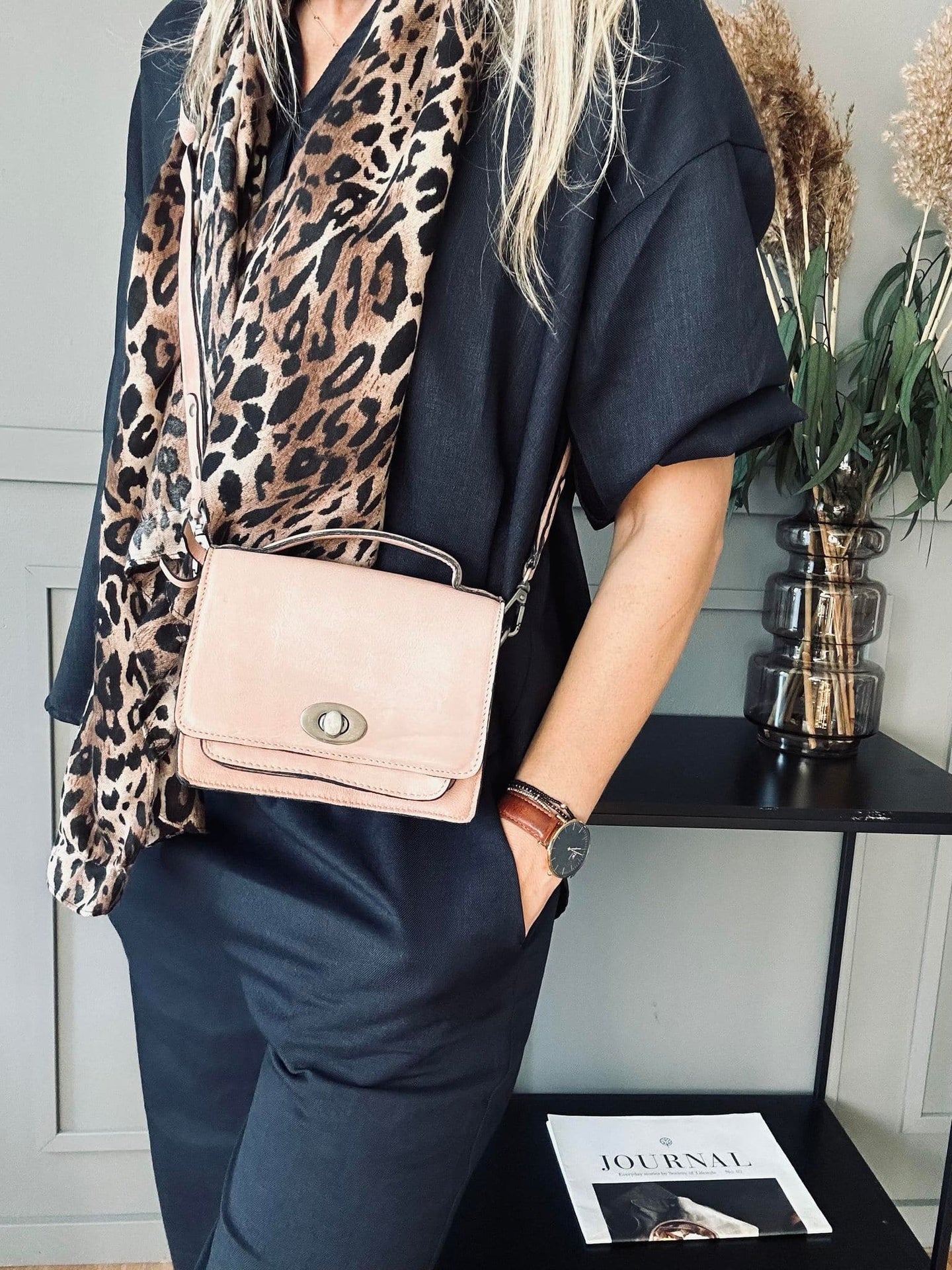 Crossover Rose Leather - Small - VIAMAJA.DK