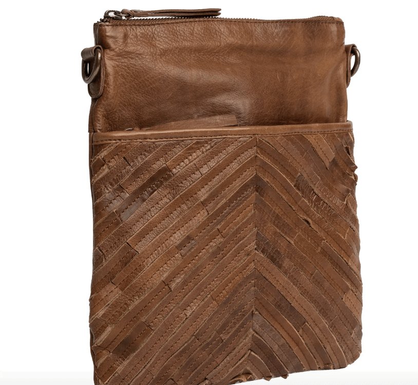 Crossover walnut - Handmade leather - VIAMAJA