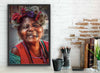 Kubaner mit Blumen im Haar – Farben 50x70 cm
