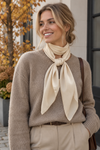 Schal Square - Beige