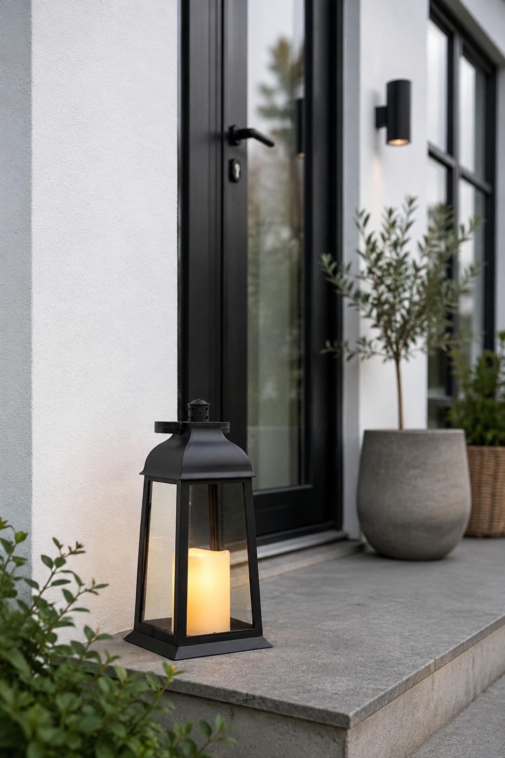 Laterne mit LED-Licht