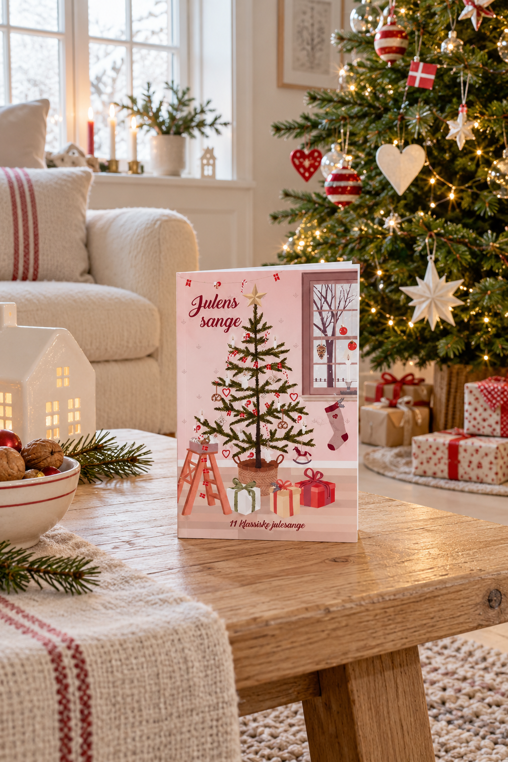 Weihnachtsliederheft mit dänischen Weihnachtsliedern - 4 Stück – Weihnachtslieder