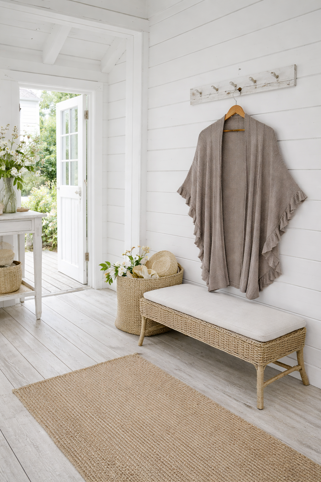 Schal Taupe