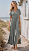 Kleid Linna - Military