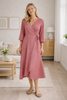 Kleid Luna Wrap - Indie Berry