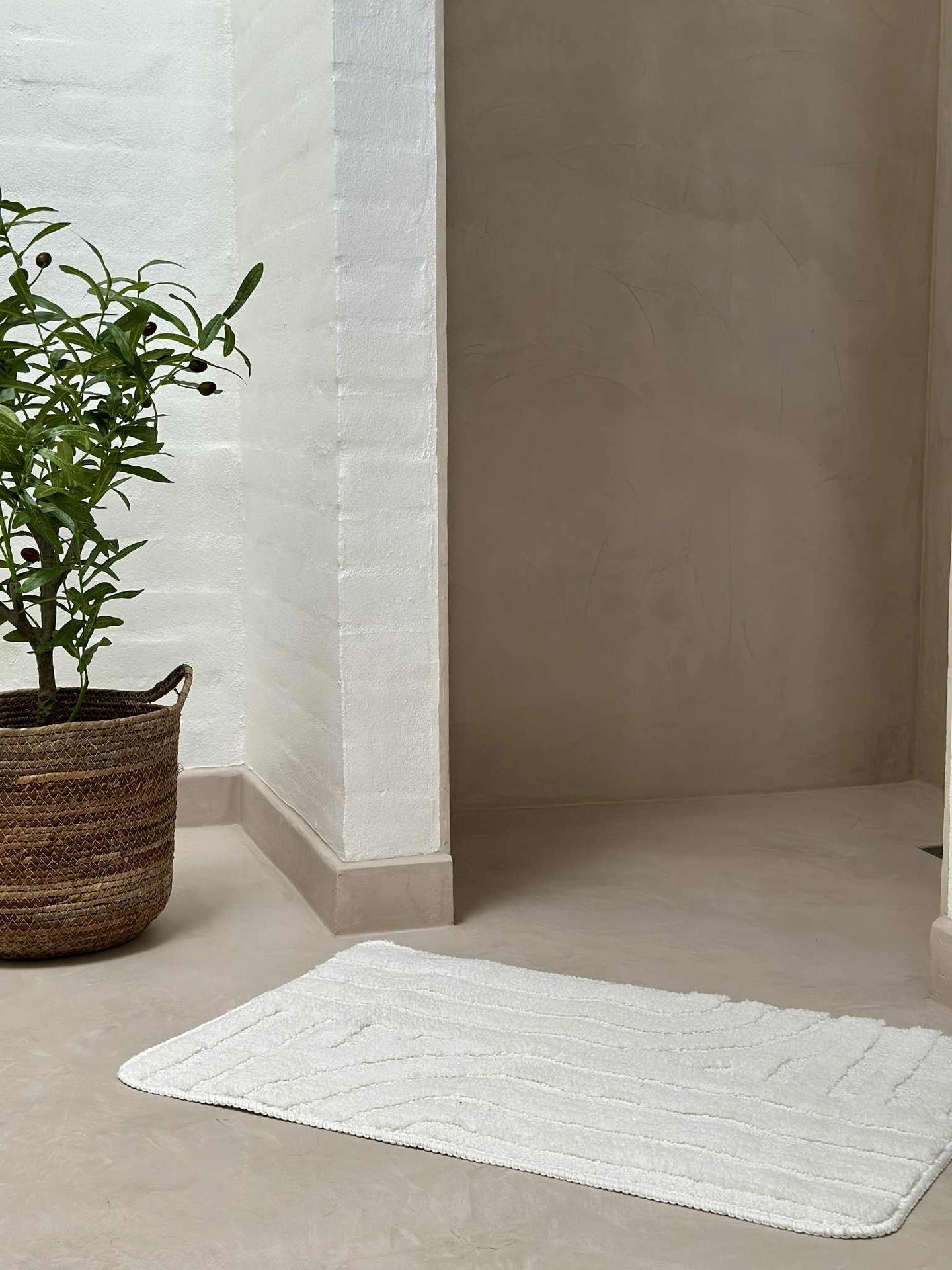 Badematte White