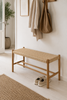 Bank Eiche natur - 90 cm