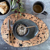 Platzset Kork - Fjord black