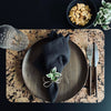 Platzset Kork – Fjord Black viereckig 30x40