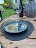 Tischset – Oval Grau