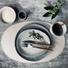 Tischset oval Sand