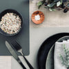 Platzset - Wendbar Grau / Anthrazit