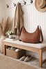 Warsaw Schultertasche - Vintage Cognac