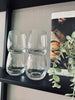 Trinkgläser aus klarem Glas – 4 Stk.