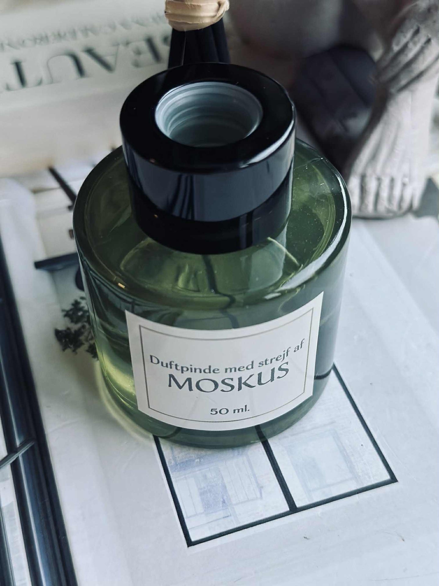 Duftstäbchen - Moschus 50 ml - Olivfarbe