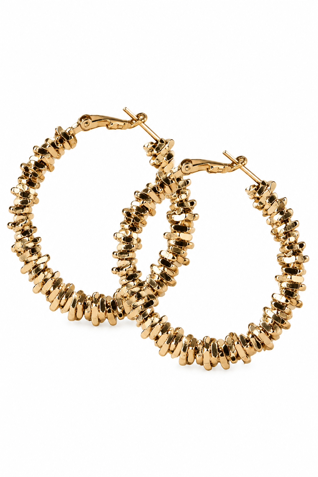 Ohrringe INA Hoops Small - 18K vergoldet